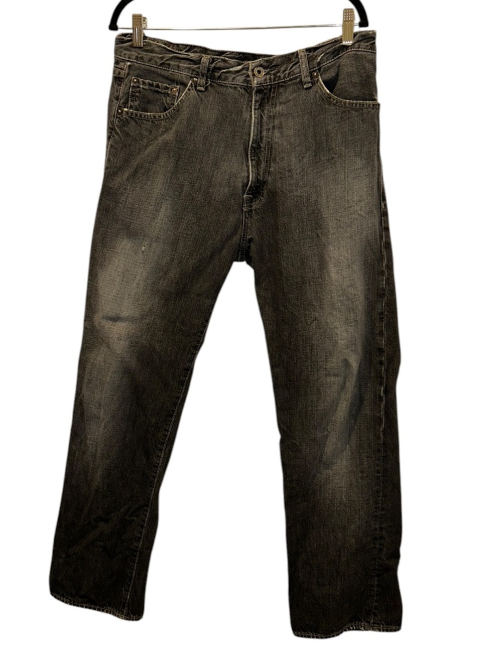 Ralph Lauren Polo Jeans Co gray distressed jeans 33x28